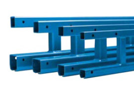 Gorbel enclosed track truss trussed end points