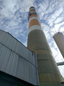 load test on saskpower tower coal plant